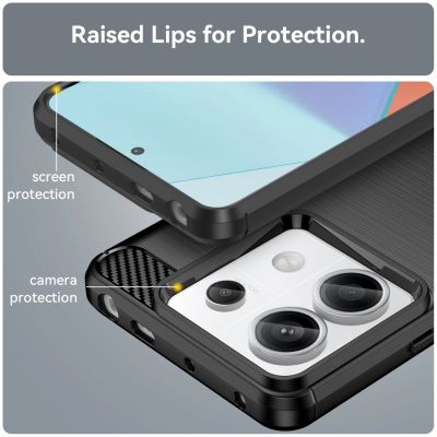 6. Etui Carbon Case do Xiaomi Redmi Note 13 5G - czarne