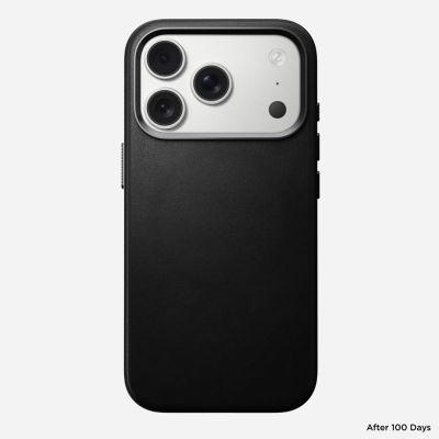3. Nomad Traditional Leather Case pokrowiec na telefon komórkowy 16 cm (6.3") Czarny