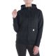 Bluza z kapturem damska Carhartt Clarksburg Zip Sweatshirt - black