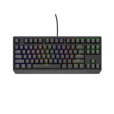 10. Klawiatura GENESIS Thor 230 TKL Gaming USB + RF Wireless + Bluetooth QWERTY Czarny