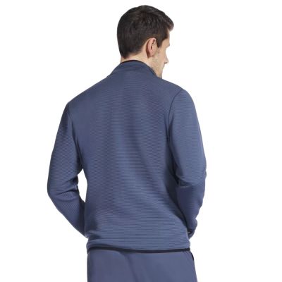 2. Skechers The Hoodless Hoodie Ottoman Jacket JA25-BLRD Niebieskie M