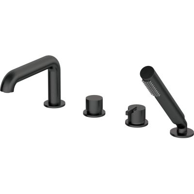 Bateria wannowa 4-otworowa z zestawem prysznicowym BQS_N14M 5907650818472