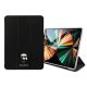 4. Etui Karl Lagerfeld Saffiano Ikonic Karl na iPad 12.9" Pro 2021 - czarne