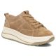 Skórzane sneakersy na platformie beżowe Filippo  DP7959