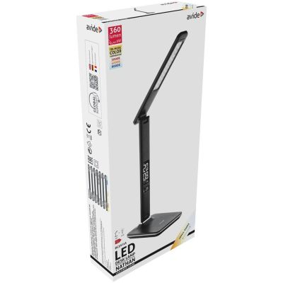 3. Avide ABLDL-OLC-6W-BL lampa stołowa LED G Czarny