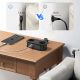 3. Listwa zasilająca Orico AP3 20W GaN 5w1 2x AC + 2x USB-A + 1x USB-C - czarna