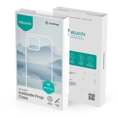 12. Etui Nillkin Iceblade Prop Magnetic z osłoną na aparat i podstawką na iPhone 16e / 17e - zielone