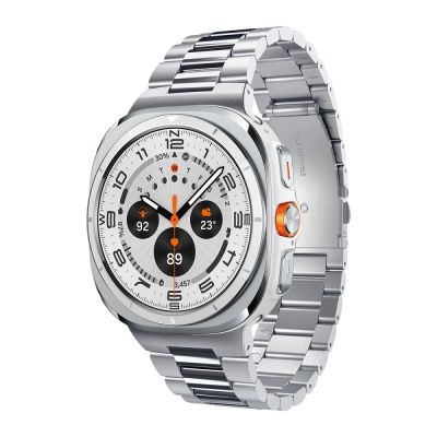 16. Bransoleta Spigen Modern Fit Band na Samsung Galaxy Watch Ultra 47mm - srebrna