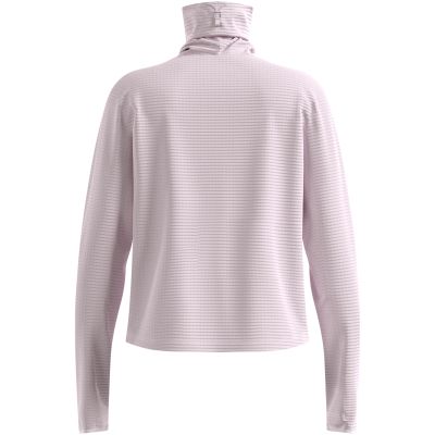 3. Bluza z półgolfem damska Odlo ESSENTIAL THERMAL Mid Layer różowa