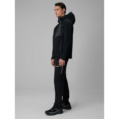 4. Kurtka softshell wiatroodporna 4F PRO membrana 10000 męska 4F 4FWSS26TSOFM541-20S