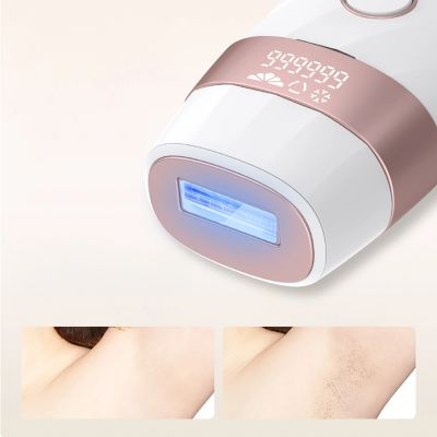 6. Depilator IPL MAXGROOM JD-TM003 do usuwania włosów - biało-różowy