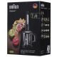 17. Braun MultiQuick 7 MQ 7045X 1,25 l Blender immersyjny 1000 W Czarny, Stal nierdzewna