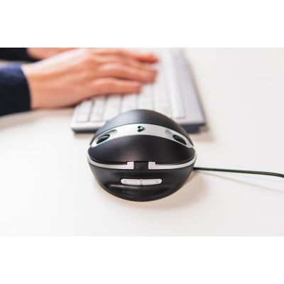 4. BakkerElkhuizen Oyster Mouse Wired myszka Biuro Oburęczny USB Typu-A Laser 1200 DPI