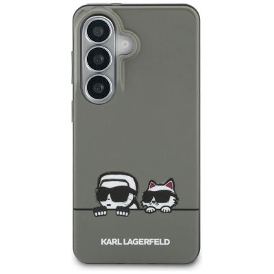 9. Etui Karl Lagerfeld IML Peekaboo Karl&Choupette MagSafe na Samsung Galaxy S26 - czarne