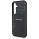 6. Etui AMG Double Layer Rhombs MagSafe na Samsung Galaxy S25 - czarno-czerwone