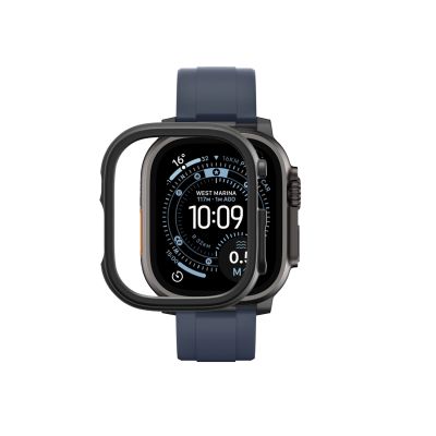 7. Etui ochronne AMAZINGTHING Minimal na Apple Watch UItra 3 49 mm - czarne