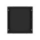 7. LANBERG SZAFA WISZĄCA RACK 19" 12U 600X450 DRZWI METALOWE CZARNA (FLAT PACK) WF01-6412-00B