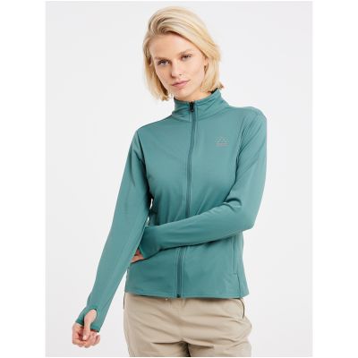 2. Bluza outdoorowa zapinana na zamek damska PROTEST PRTPEEPAL zielona