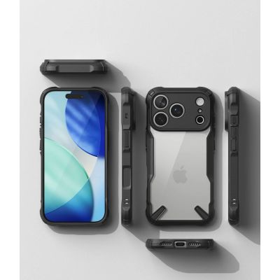 5. Etui Ringke Fusion X na iPhone 18 Pro Max / 17 Pro Max - czarne