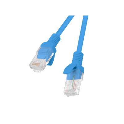 Patchcord UTP Lanberg PCU6-10CC-1500-B (RJ45 - RJ45 ; 15m; UTP; kat. 6; kolor niebieski)