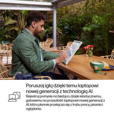 44. HP EliteBook X Flip G1i Next Gen AI Copilot+ PC Intel Core Ultra 7 258V Hybryda (2w1) 35,6 cm (14") Ekran dotykowy 2.5K 32 GB LPDDR5x-SDRAM 512 GB SSD Wi-Fi 7 (802.11be) Windows 11 Pro Srebrny