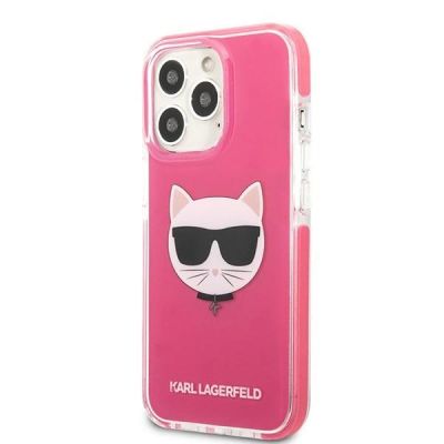 2. Etui Karl Lagerfeld Choupette Head na iPhone 13 Pro Max - fuksjowe