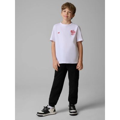 9. T-shirt kibica dziecięcy 4F 4FJSMM00TTSHU2236-10S