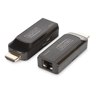 5. Mini Extender HDMI do 50m po Cat.5e/6/7 FHD1080p 60Hz HDCP 1.2 z audio (zestaw)