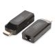 5. Mini Extender HDMI do 50m po Cat.5e/6/7 FHD1080p 60Hz HDCP 1.2 z audio (zestaw)