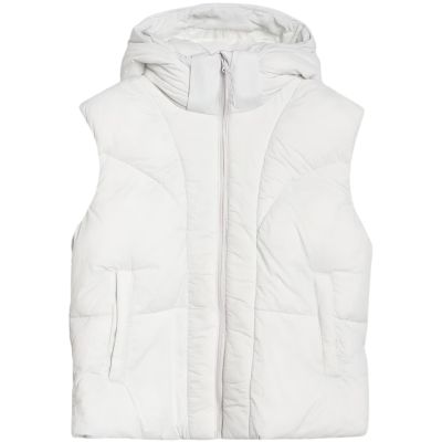 2. Kamizelka damska 4F F299 chłodny jasny szary 4FWAW25TVJAF299 27S