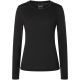 Longsleeve termoaktywny damski SUPER.NATURAL W ARCTIC230 LS czarny