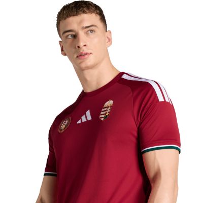 4. Koszulka męska adidas Hungary 26 Home Jersey Official bordowa JZ6975