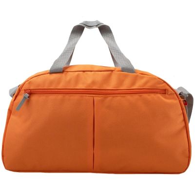 2. TORBA SPORTOWA A3050 POMARAŃCZOWO-SZARA SEMI LINE