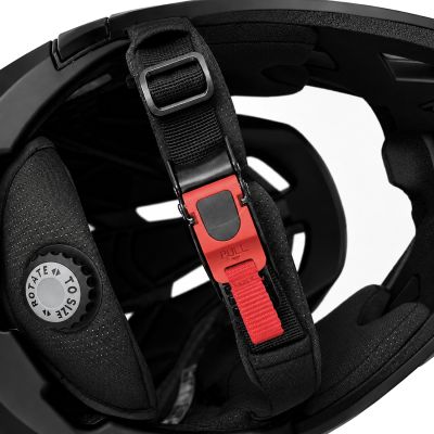 20. Kask rowerowy fullface Wozinsky z odpinanym daszkiem 57-59 cm - czarny
