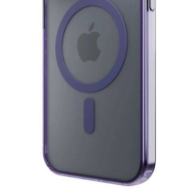 13. Etui 3mk Frosty MagCase na Apple iPhone 16E - fioletowe