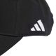 4. Czapka z daszkiem adidas Real Madrid czarno-biała KQ9575