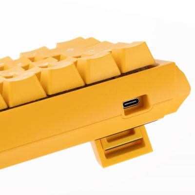 19. Klawiatura gamingowa Ducky One 3 MINI Yellow GATA-1746 RGB LED - MX-Clear (US)