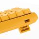 19. Klawiatura gamingowa Ducky One 3 MINI Yellow GATA-1746 RGB LED - MX-Clear (US)