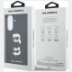 8. Etui Karl Lagerfeld w/ Karl&Choupette Heads Pins&Logo na Samsung Galaxy A57 5G - czarne