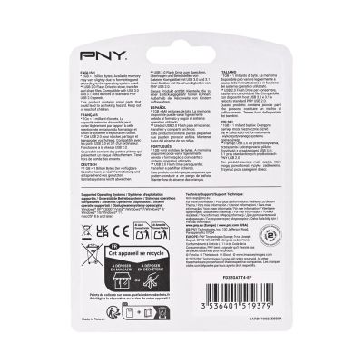 4. Pamięć USB flash PNY Attache 4 USB 2.0 32GB