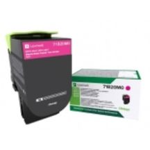 Lexmark 71B20M0 kaseta z tonerem 1 szt. Oryginalny Purpurowy