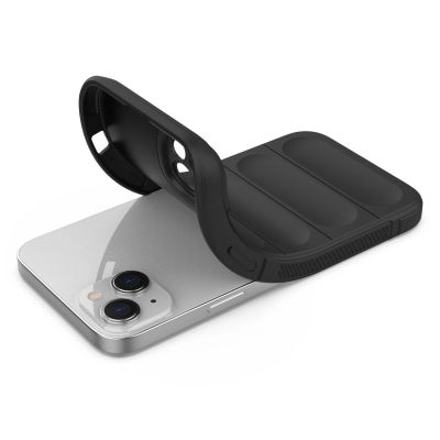 8. Magic Shield Case etui do iPhone 14 Plus elastyczny pancerny pokrowiec czarny