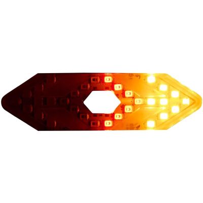 3. LAMPKA ROWEROWA TYŁ Z SYGNALIZATOREM LED ŁADOWANIE USB DUNLOP