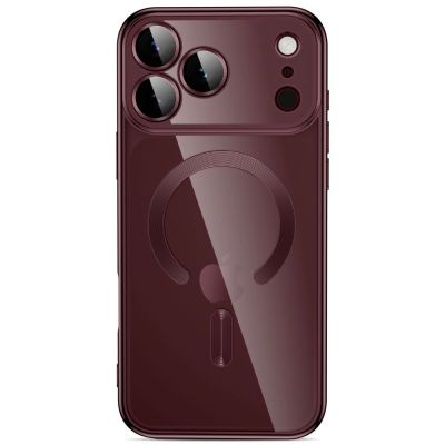 3. Etui Tech-Protect MagFlex na iPhone 18 Pro Max / 17 Pro Max - burgundowe
