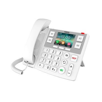 2. Fanvil X305 telefon VoIP Biały 2 linii LCD Wi-Fi