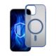 4. Etui 3mk Frosty MagCase Blue na Apple iPhone 15 - przezroczyste