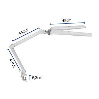 4. MAUL 8205402 lampa stołowa Biały