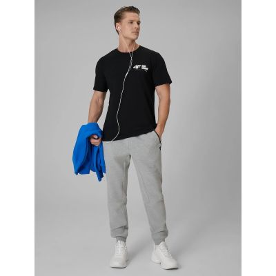 4. T-shirt regular gładki męski 4F 4FRSS26TTSHM3992-20S