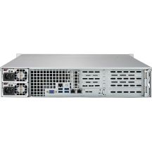Supermicro CSE-825TQC-R802WB Black 2U SC825TQC SAS3 WIO Chassis w/ Red. 800W PWS
