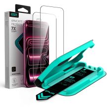 Szkło hartowane ESR UltraFit Armorite 2-Pack na iPhone 18 Pro / 17 Pro - czarne